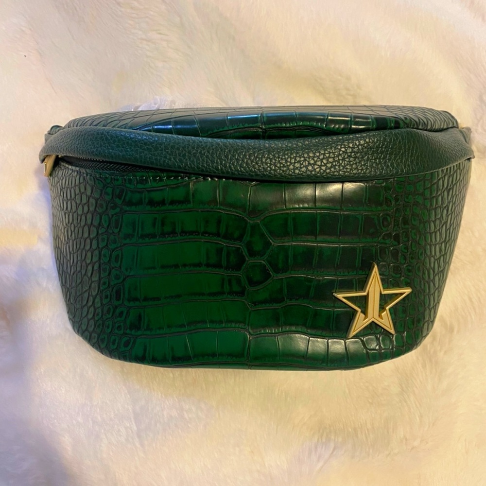 Jeffree Star Green Crocodile Print 🐊Crossbody Brand New With Tags